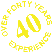 Over Forty Years Experience